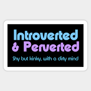 Introverted & Perverted, Shy But Kinky Magnet